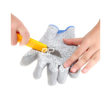 Level 5 PU Coated HPPE Cut Resistant Gloves